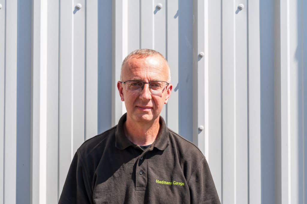 Mark Longley, Technician at Stedmans Garage