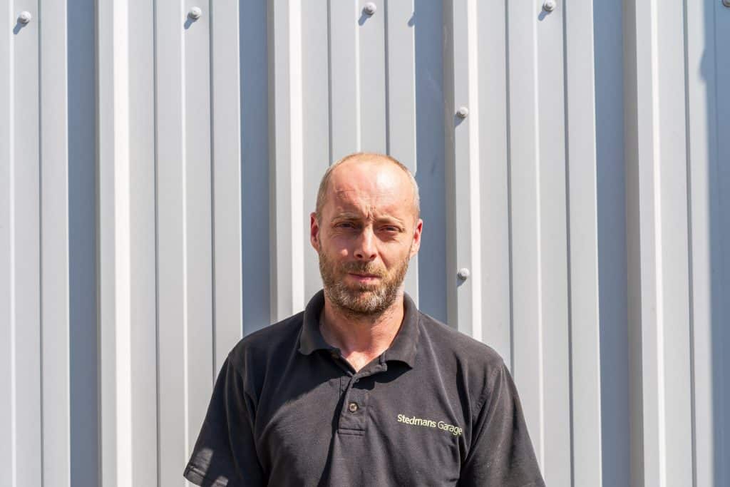 Terry Taft, Technician at Stedmans Garage